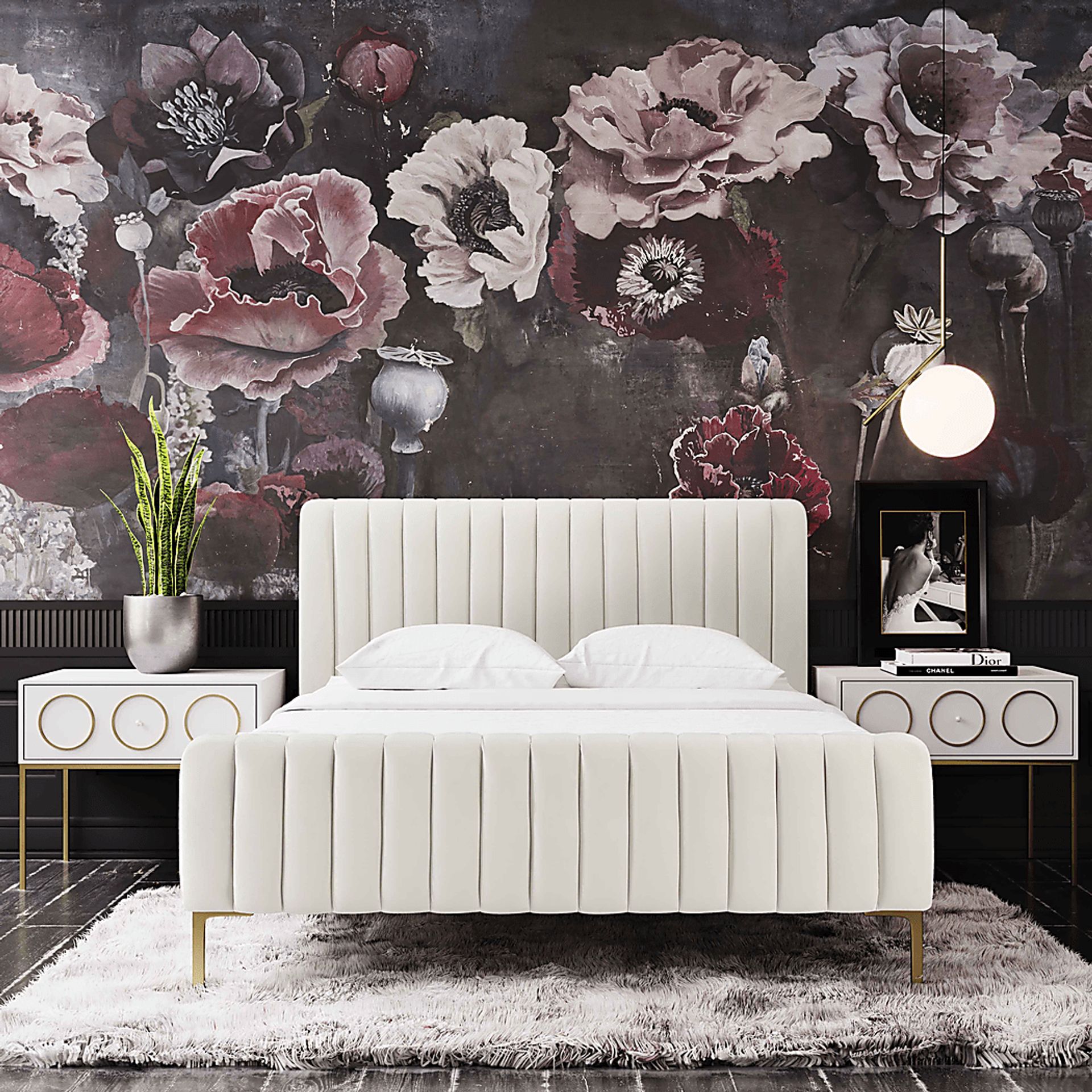 Beineke Cream King Bed - Image 2
