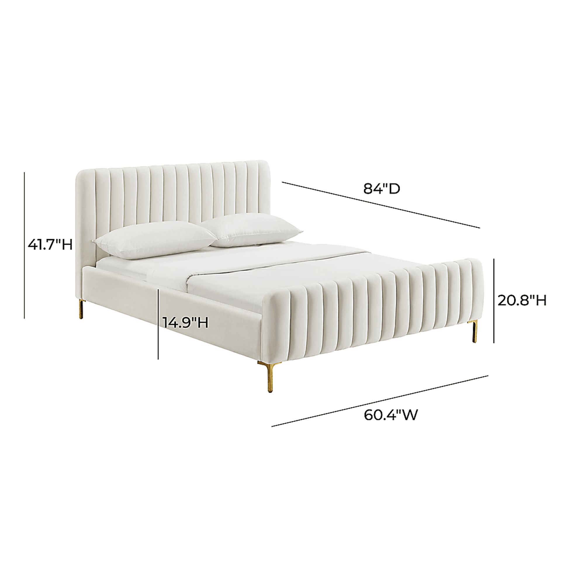 Beineke Cream King Bed - Image 6