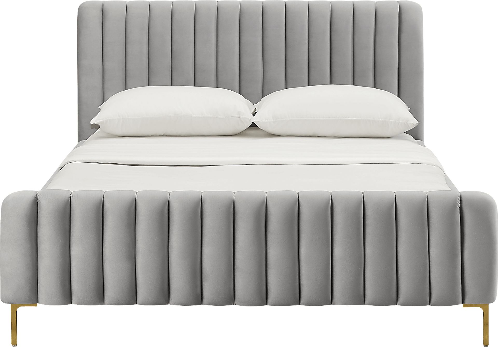 Beineke Gray King Bed - Image 3