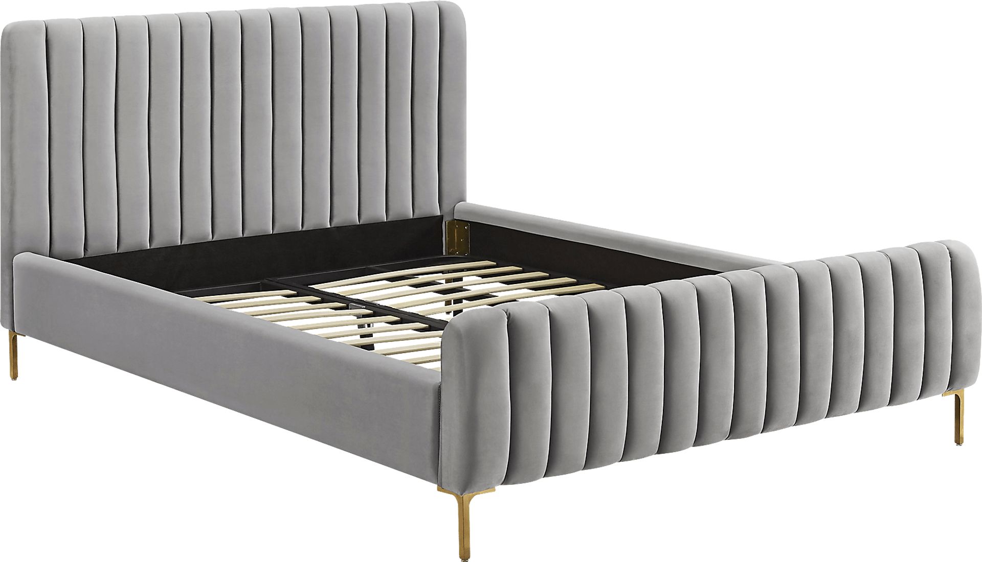 Beineke Gray King Bed - Image 4