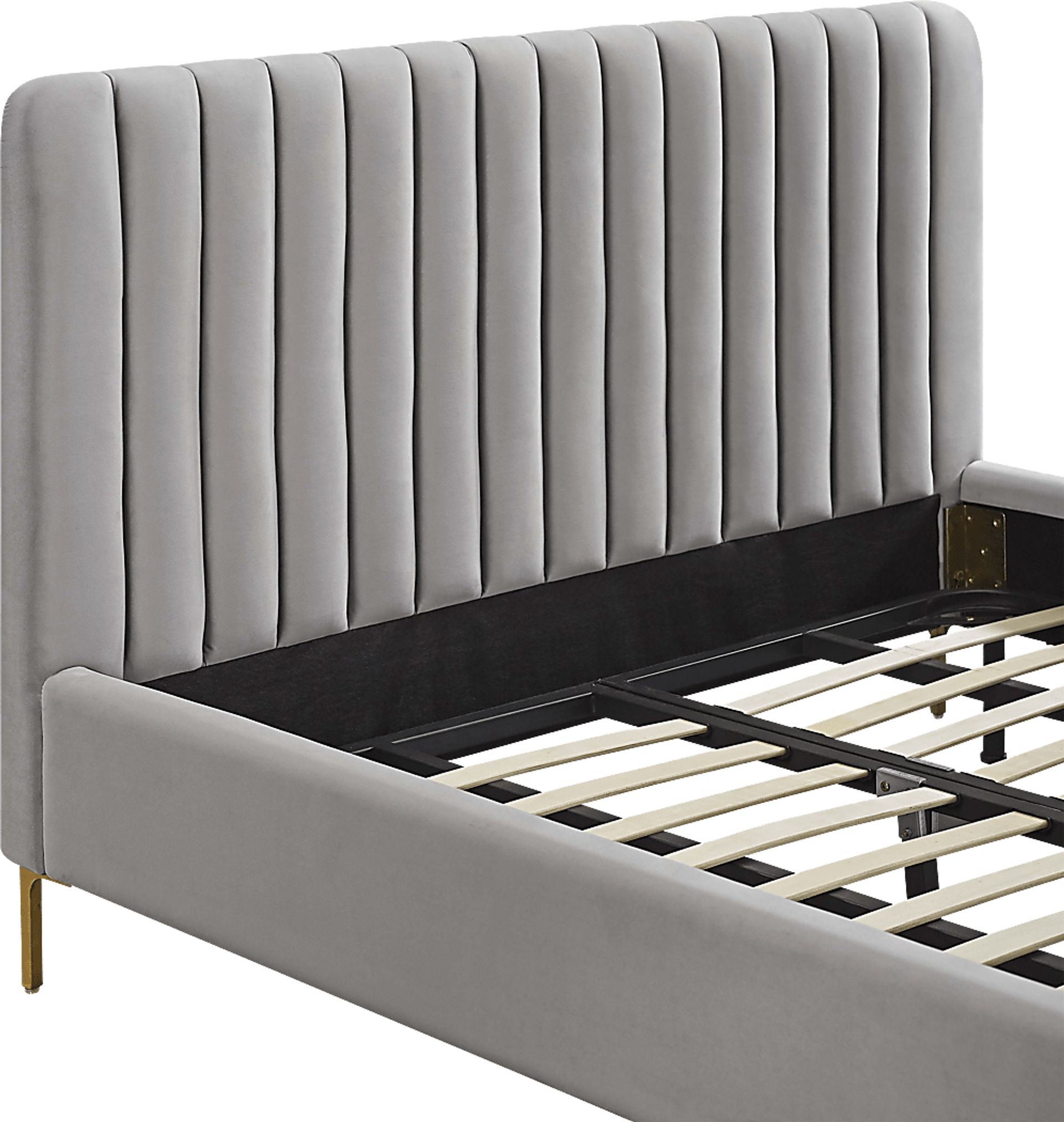 Beineke Gray King Bed - Image 5