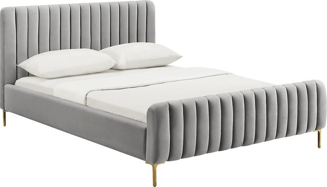 Beineke Gray Queen Bed