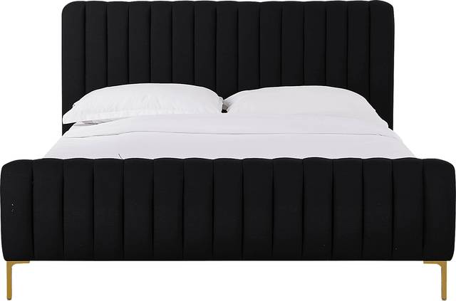 Beineke II Black Queen Bed - Thumbnail - Image 2