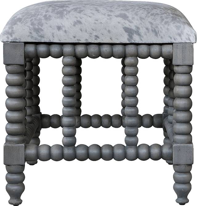 Beishy Gray Accent Bench - Thumbnail - Image 2