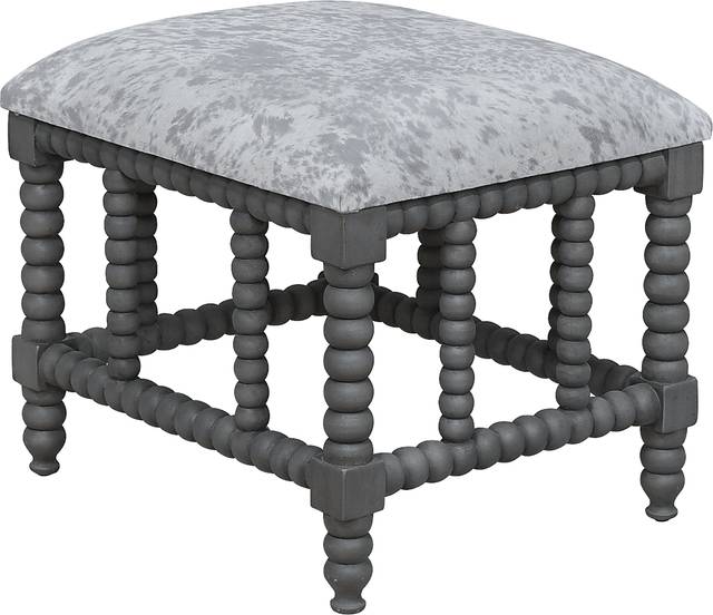 Beishy Gray Accent Bench - Thumbnail - Image 1