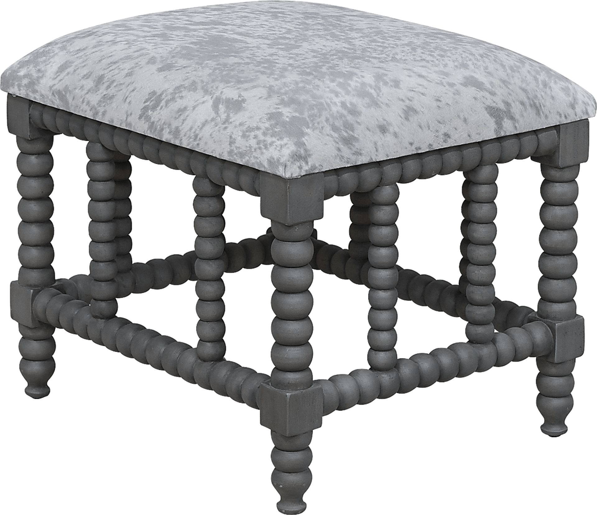 Beishy Gray Accent Bench - Image 1
