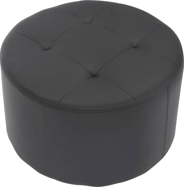 Bekay Black Ottoman - Thumbnail - Image 6