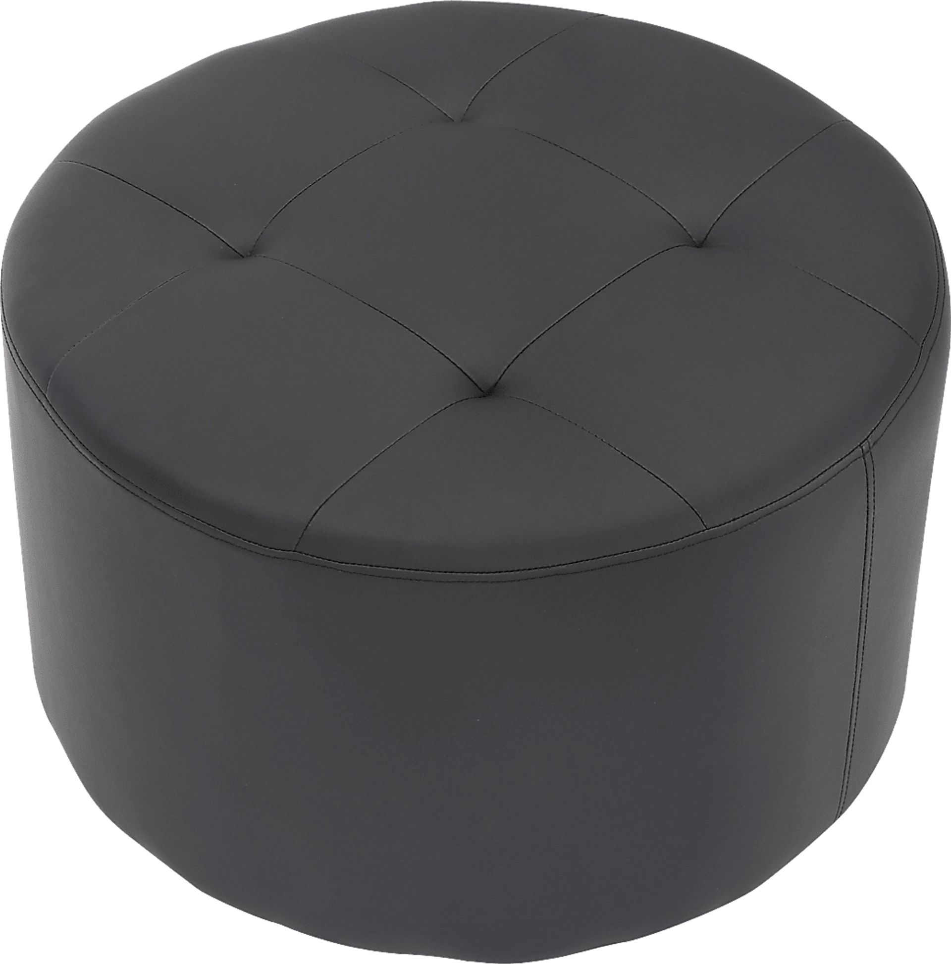 Bekay Black Ottoman - Image 6