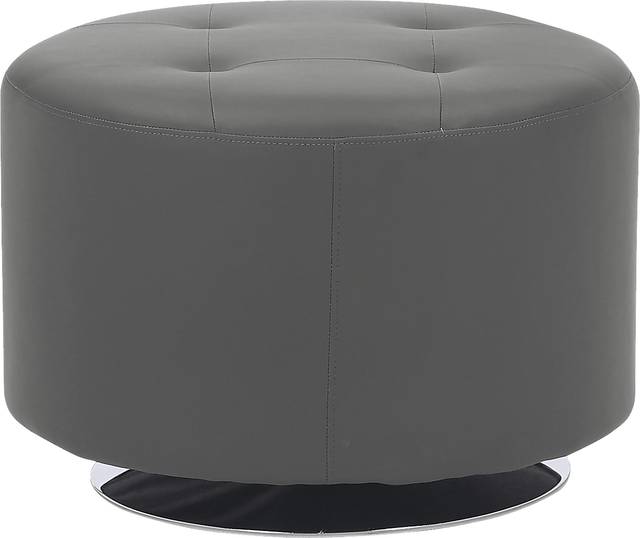 Bekay Gray Ottoman - Thumbnail - Image 2
