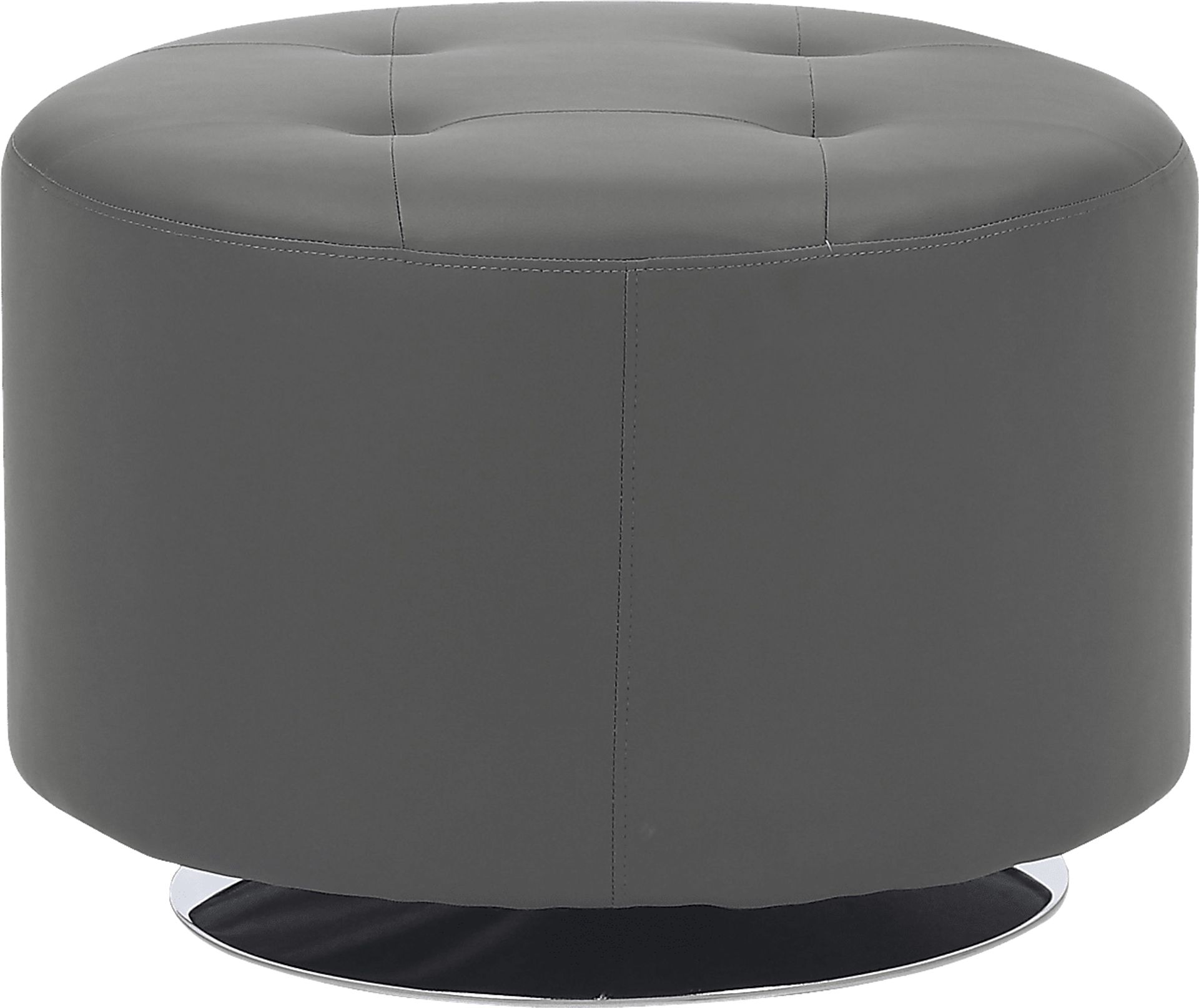 Bekay Gray Ottoman - Image 2