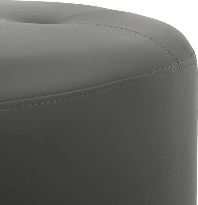 Bekay Gray Ottoman - Thumbnail - Image 4