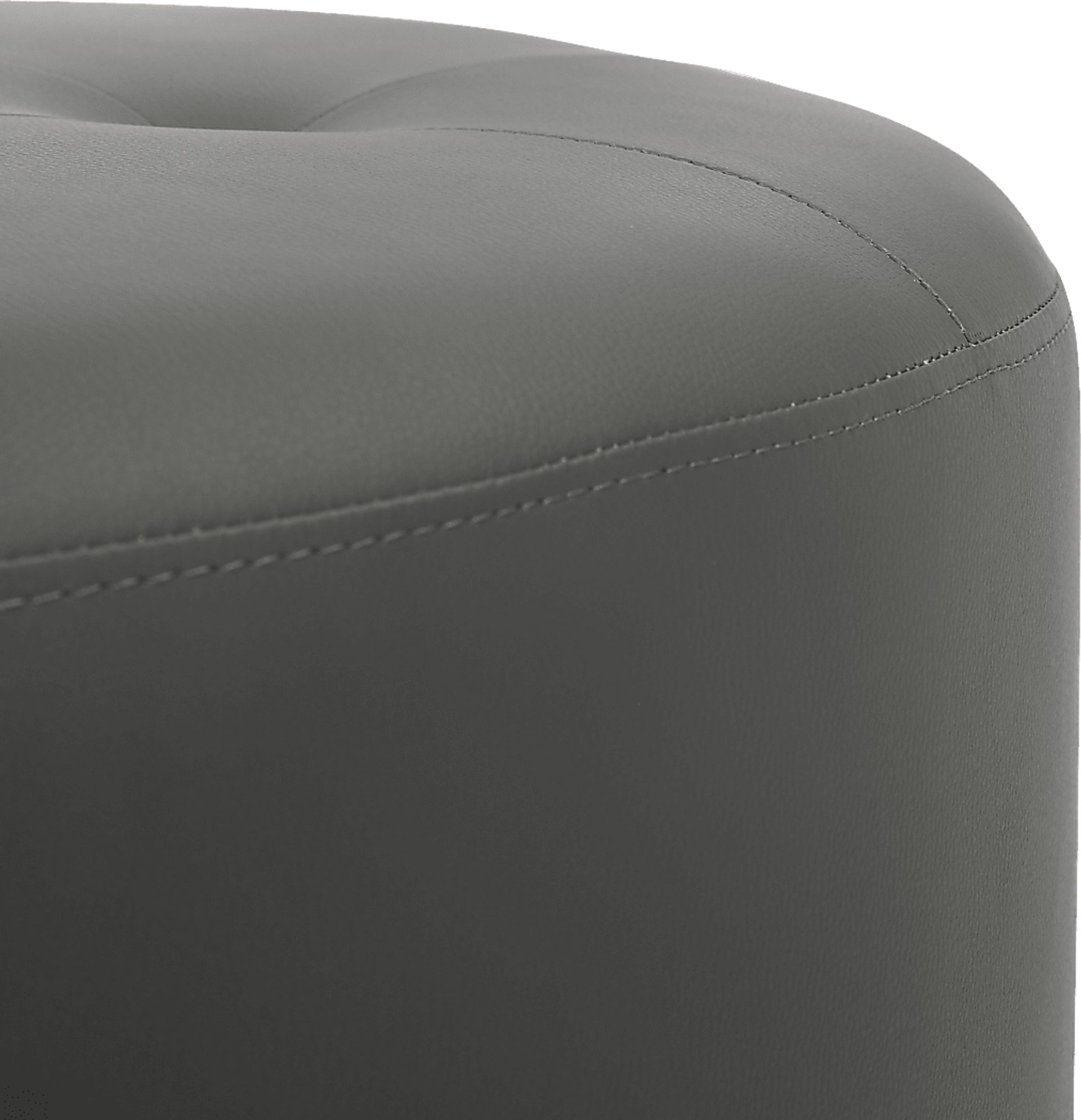 Bekay Gray Ottoman - Image 4