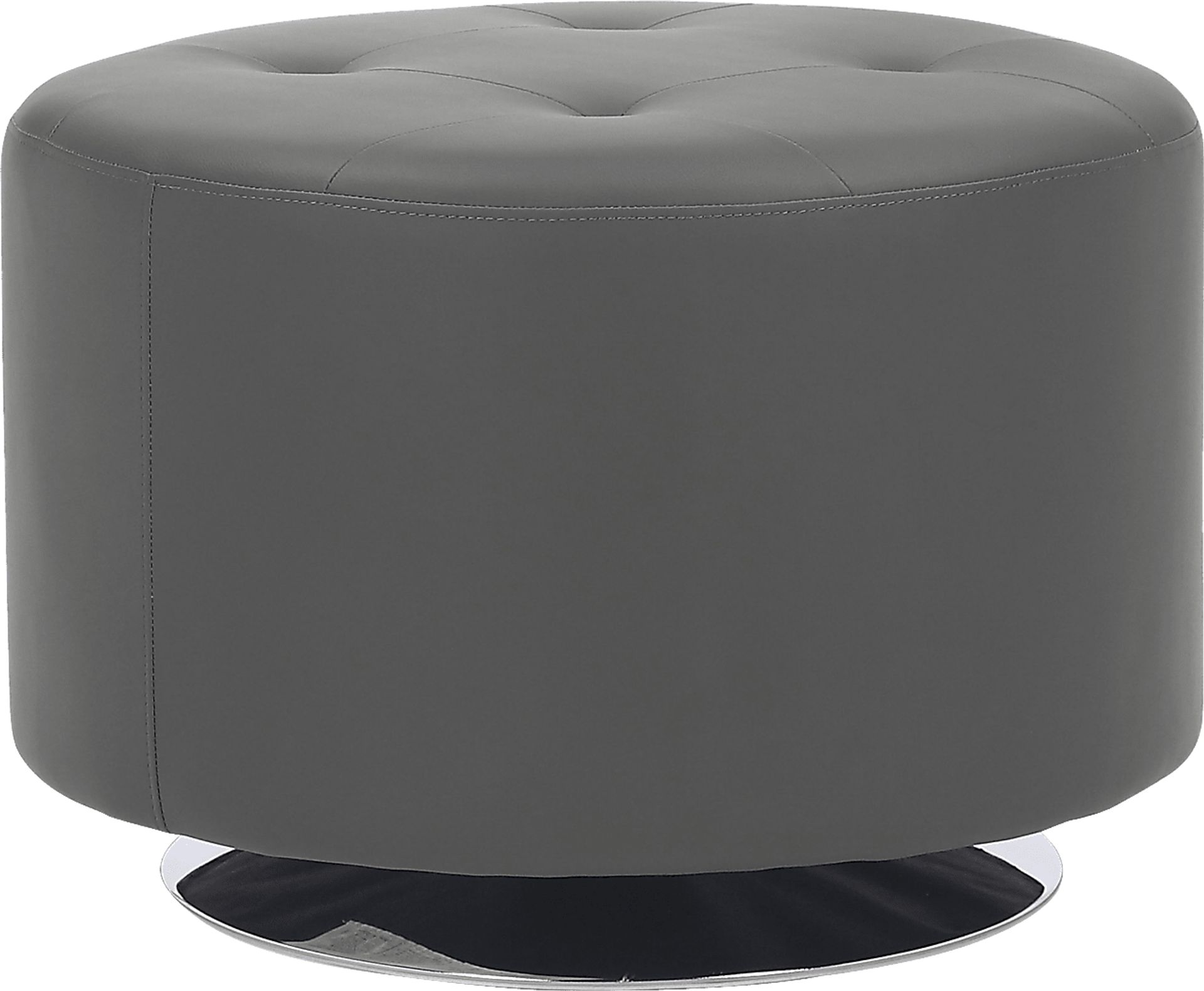 Bekay Gray Ottoman - Image 1