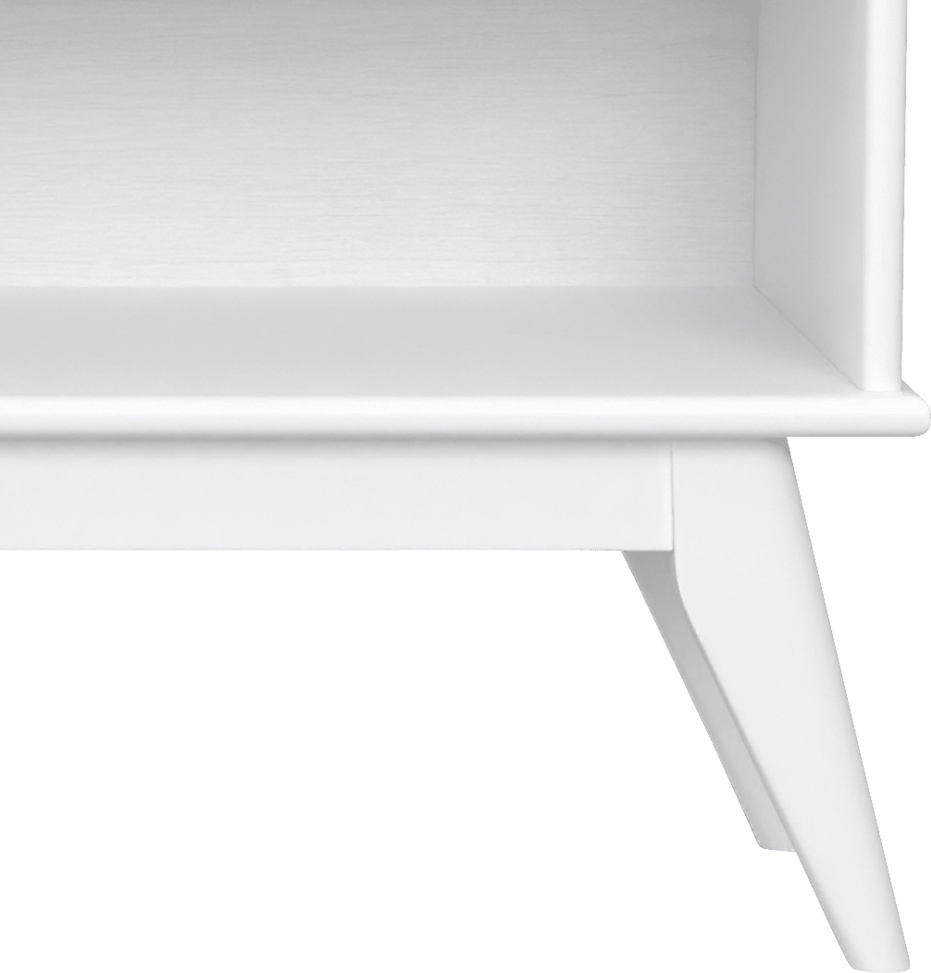Bekaye White Bookcase - Image 7
