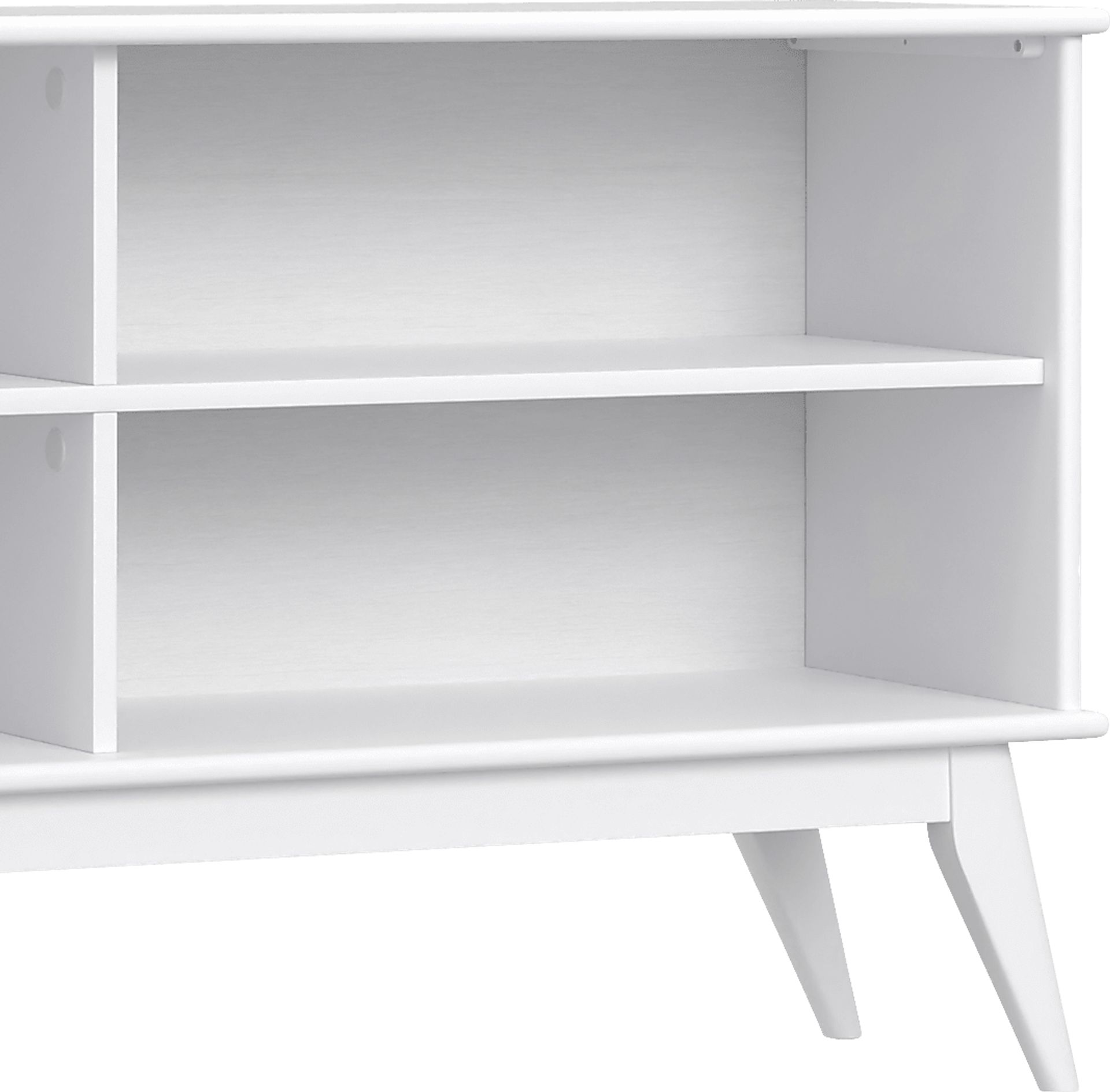 Bekaye White Bookcase - Image 8