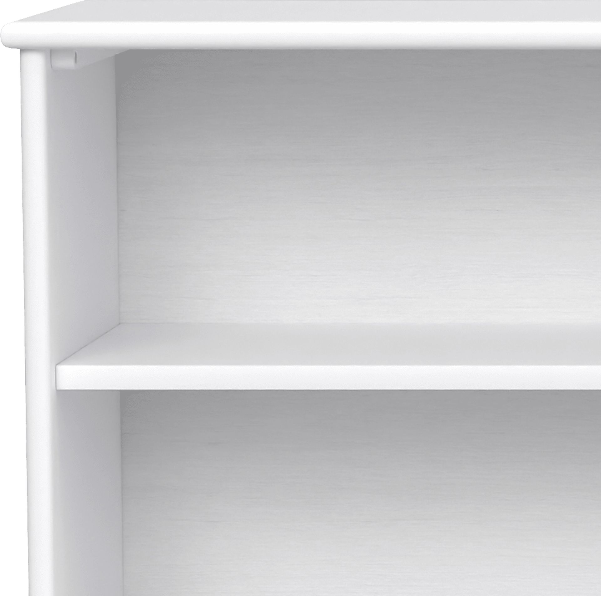Bekaye White Bookcase - Image 9