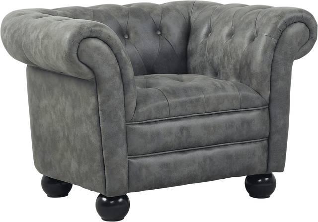 Kids Beke Ridge Gray Chair - Thumbnail - Image 1