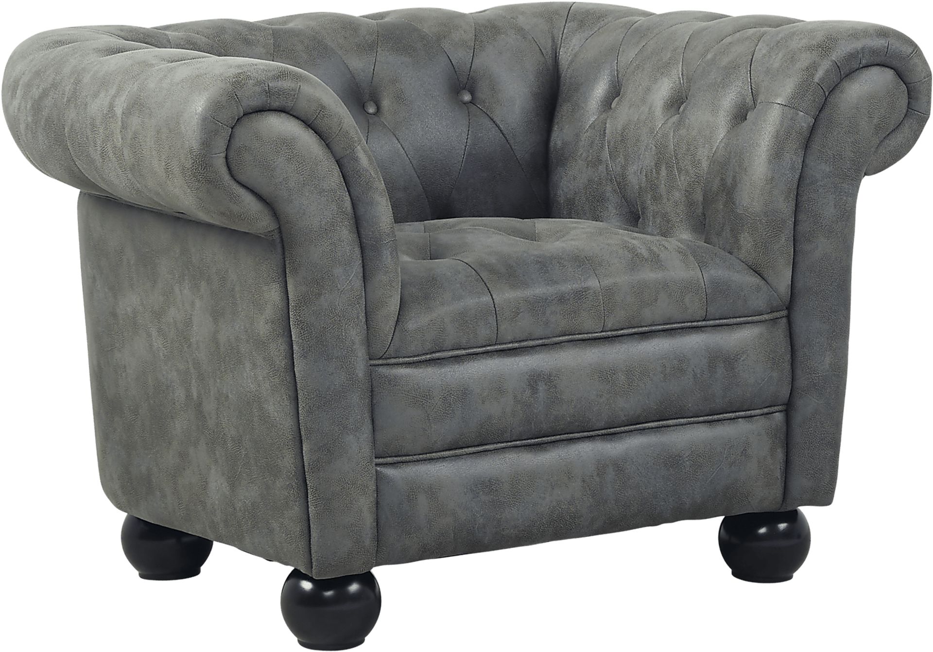 Kids Beke Ridge Gray Chair - Image 1