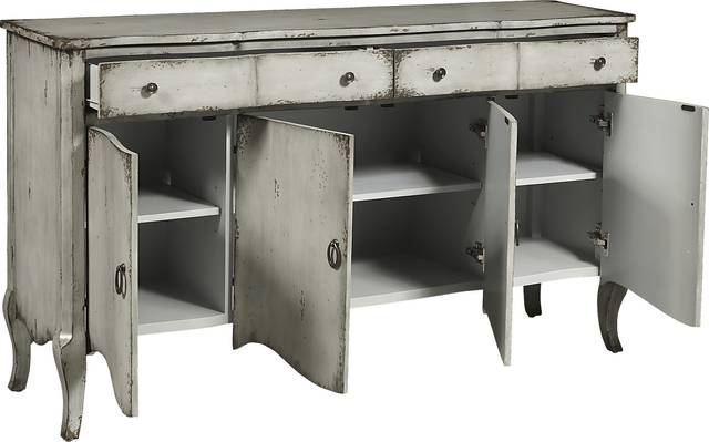 Bekington Gray Credenza - Thumbnail - Image 3
