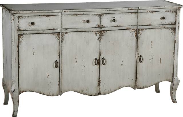 Bekington Gray Credenza - Thumbnail - Image 1