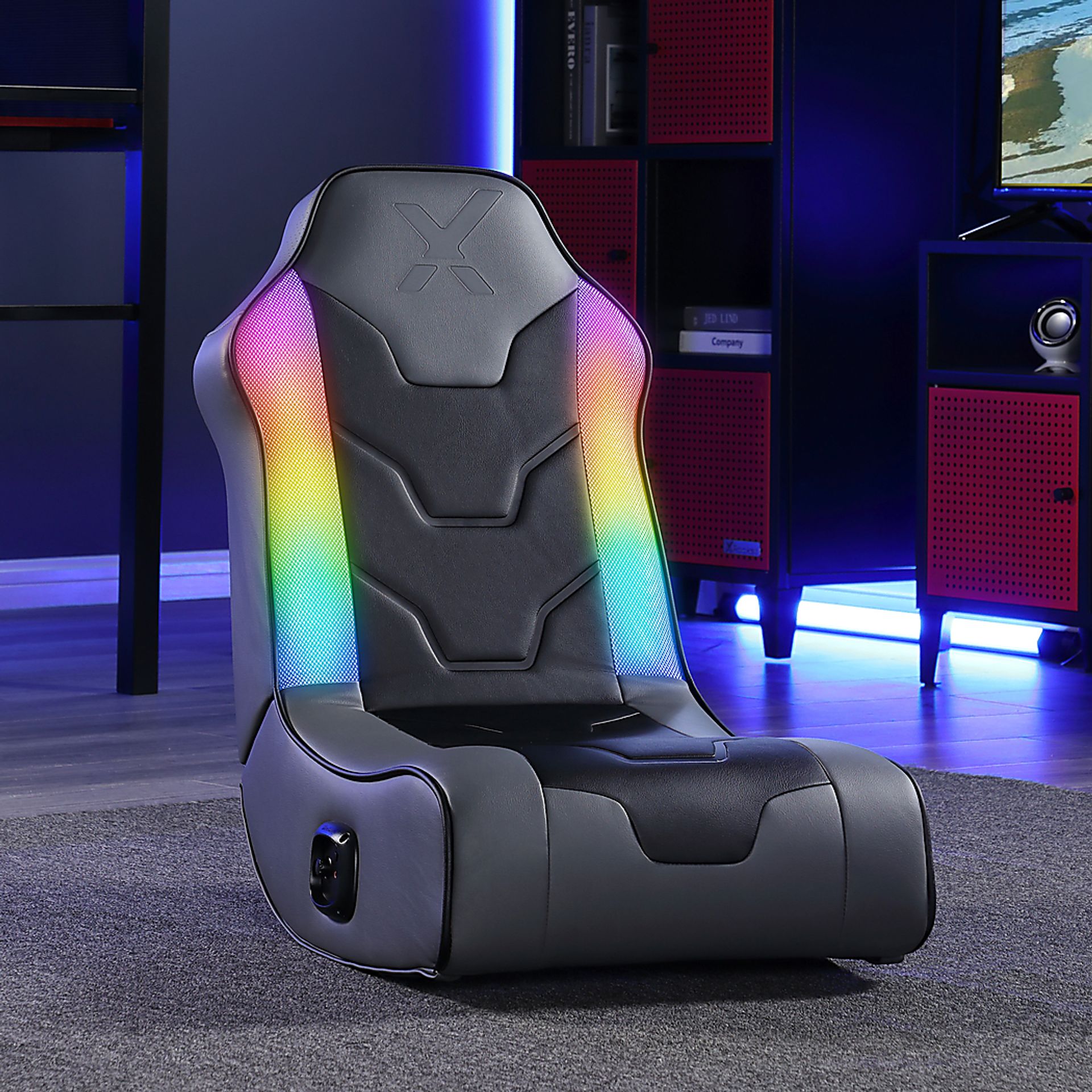 Belari Gray Gaming Rocker - Image 2