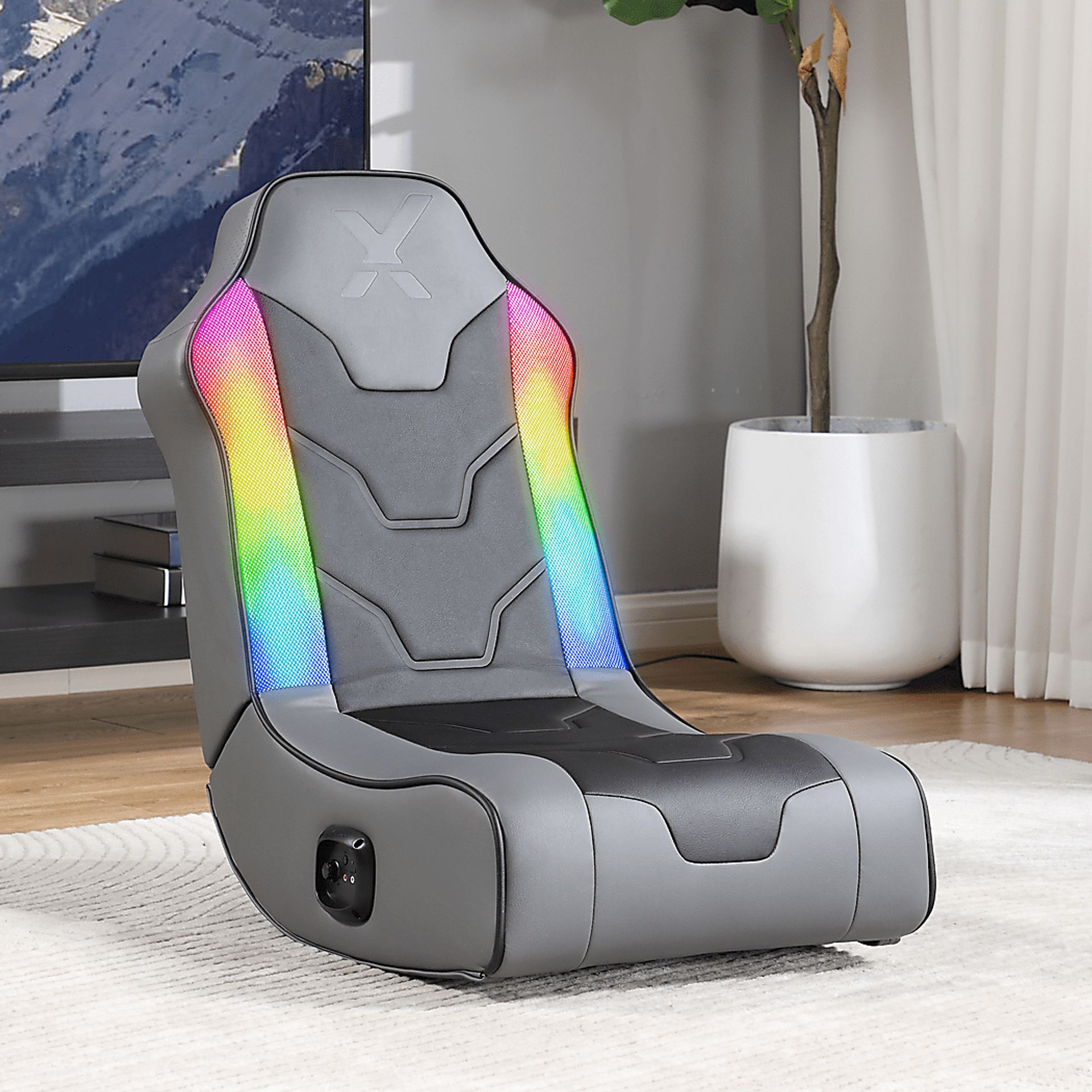 Belari Gray Gaming Rocker - Image 4