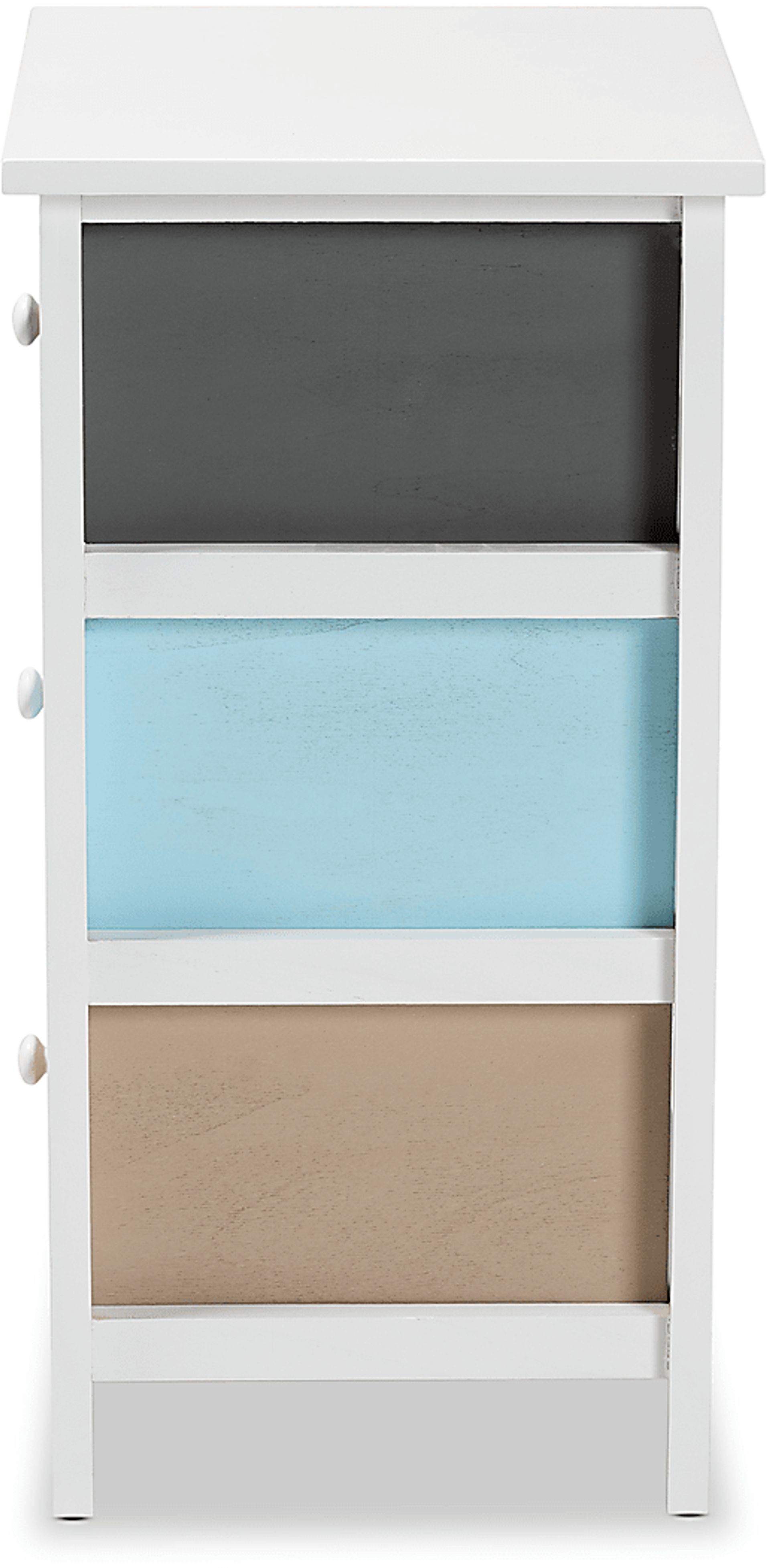 Belclaire White Nightstand - Image 4