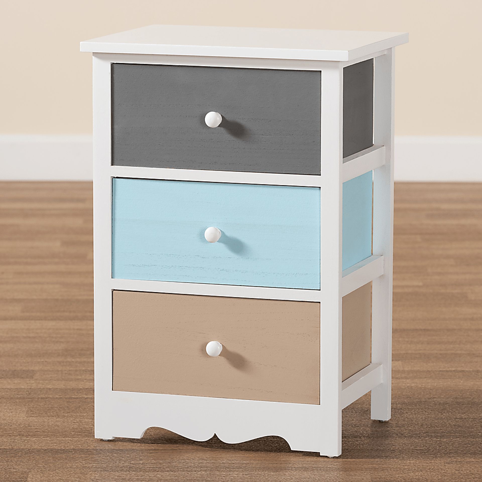 Belclaire White Nightstand - Image 7