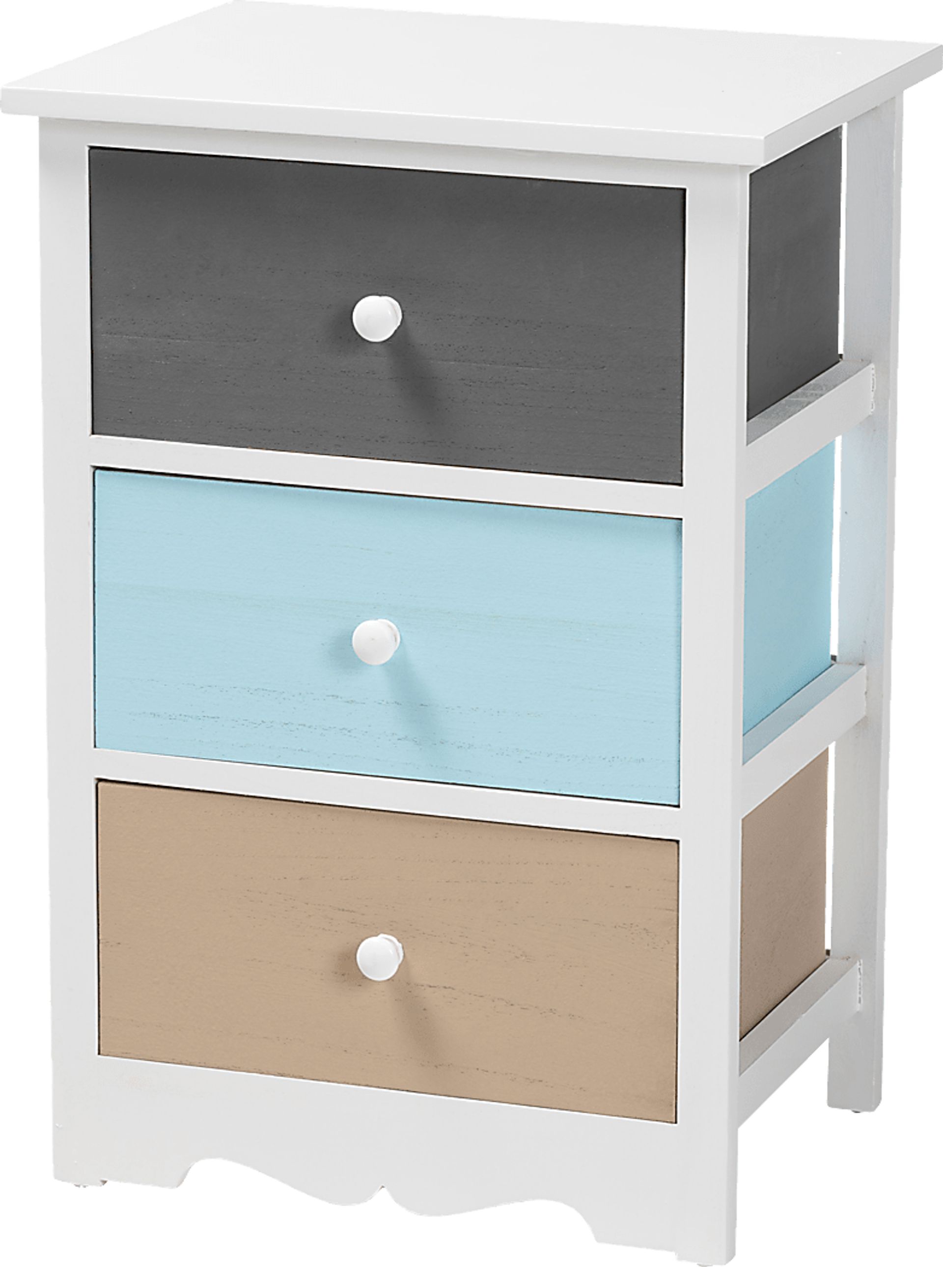 Belclaire White Nightstand - Image 1