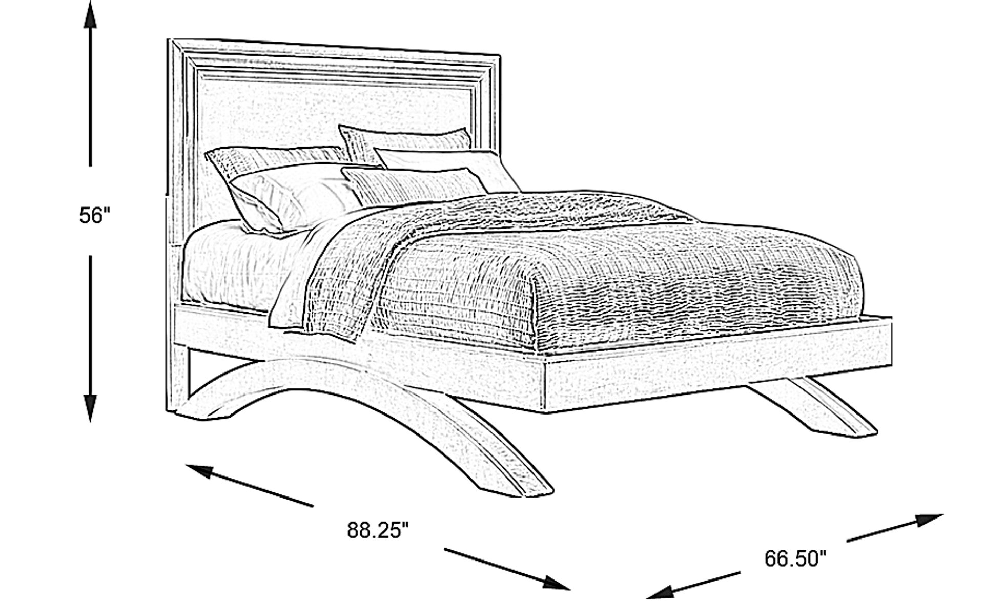 Dimension Image. Please refer to the Dimension Tab on this page for dimension details.