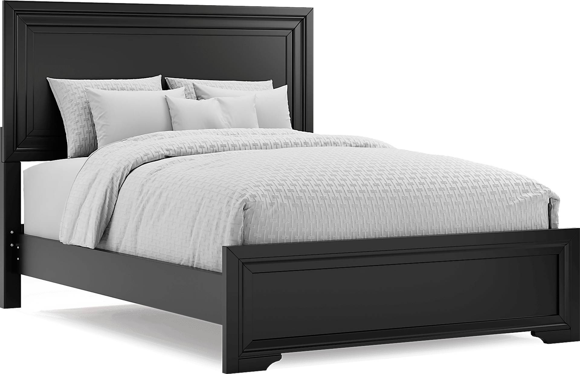 3 pc queen panel bed