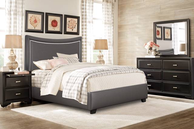 Belcourt Black Nightstand - Thumbnail - Image 2