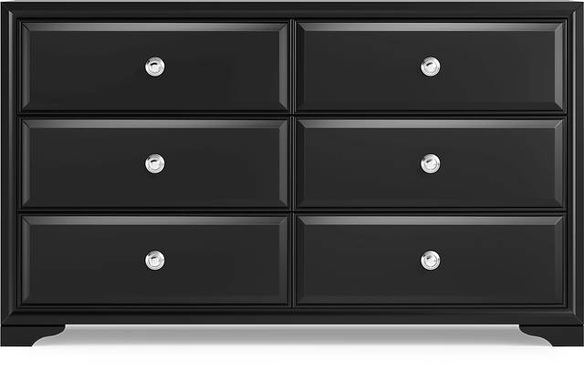 Belcourt Black 8 Pc King Lattice Bedroom - Thumbnail - Image 5