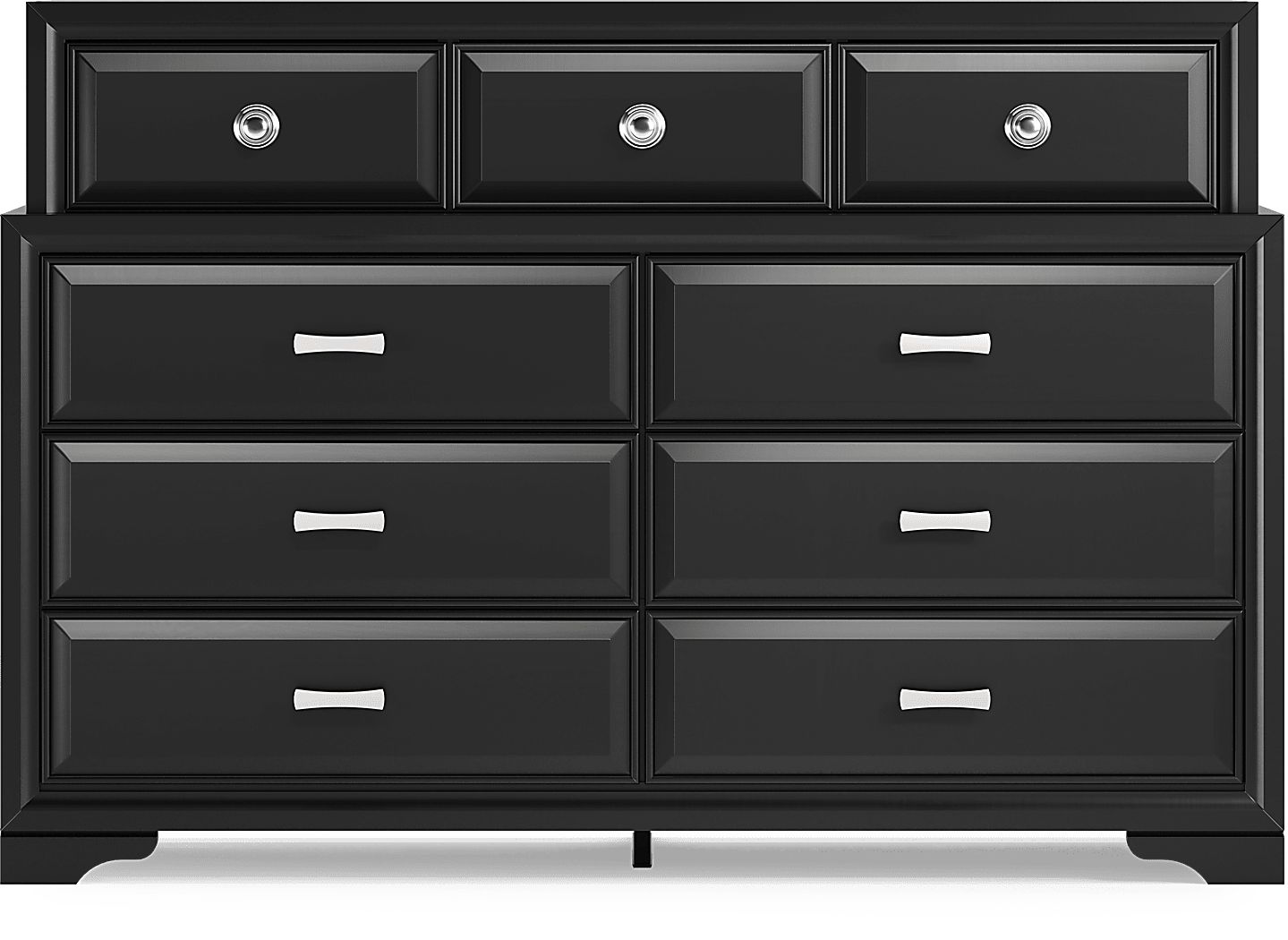 Rooms to deals go black dresser