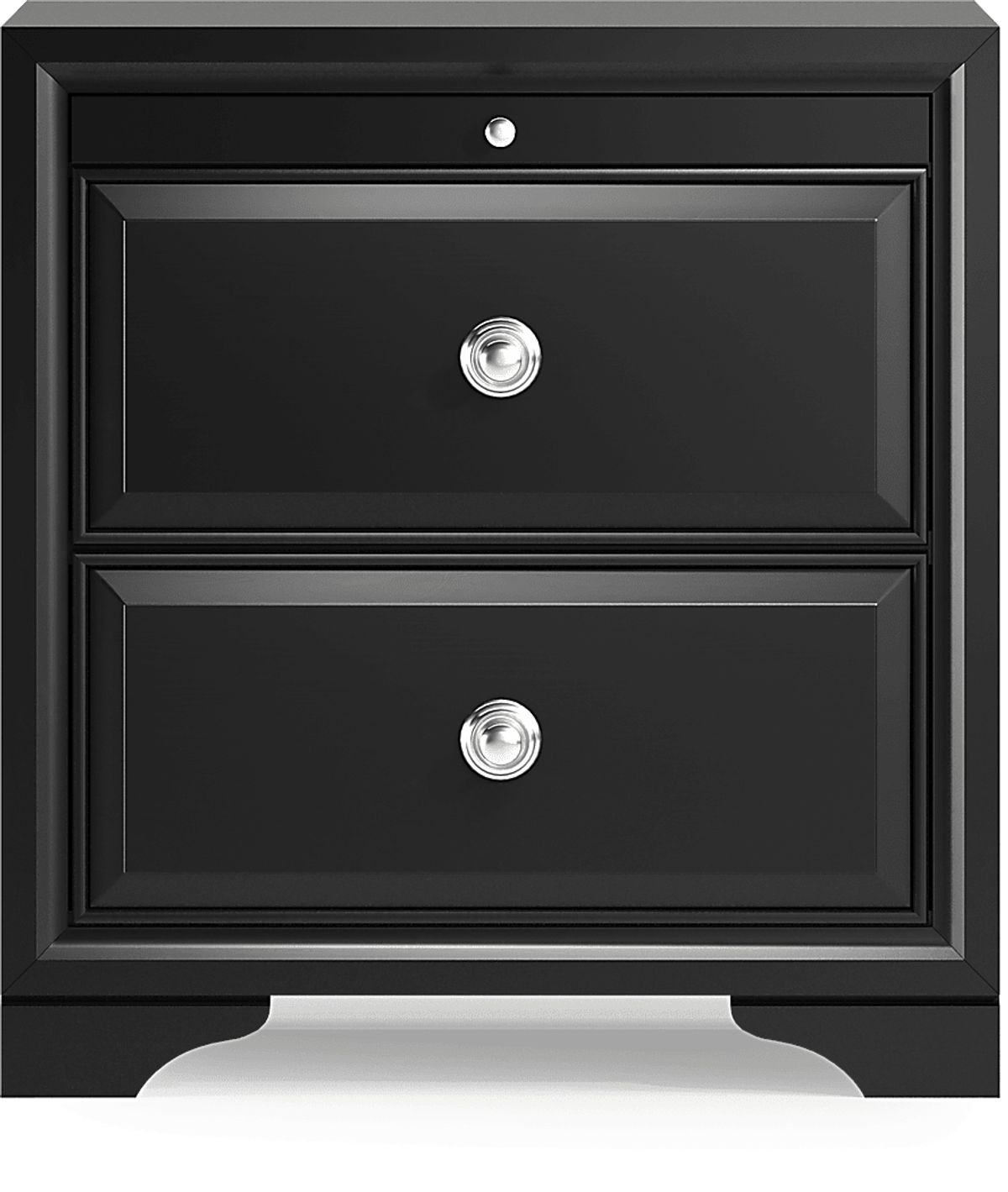 Belcourt Black Black,Colors Nightstand Rooms to Go