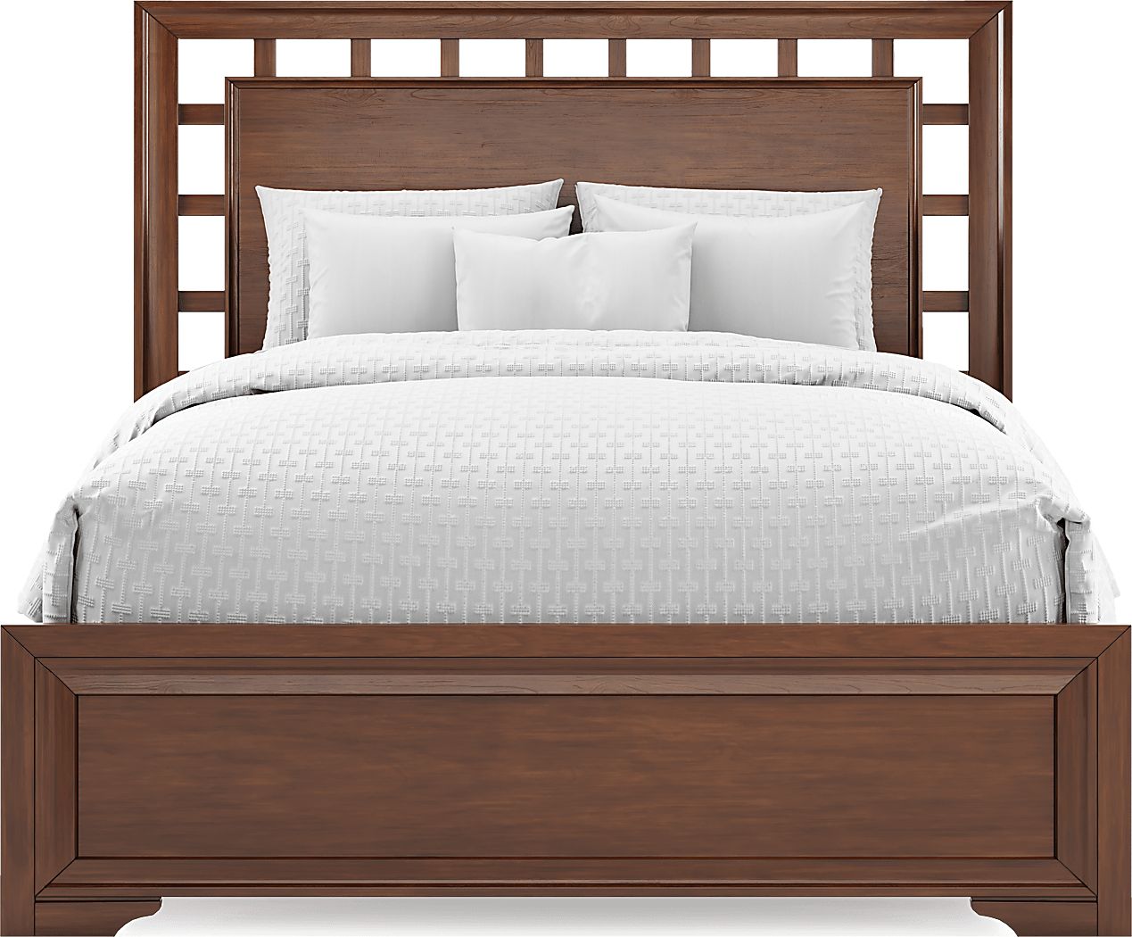 Belcourt 5 Pc Queen Lattice Bedroom Set - Thumbnail 3