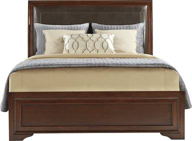 3 pc queen upholstered bed