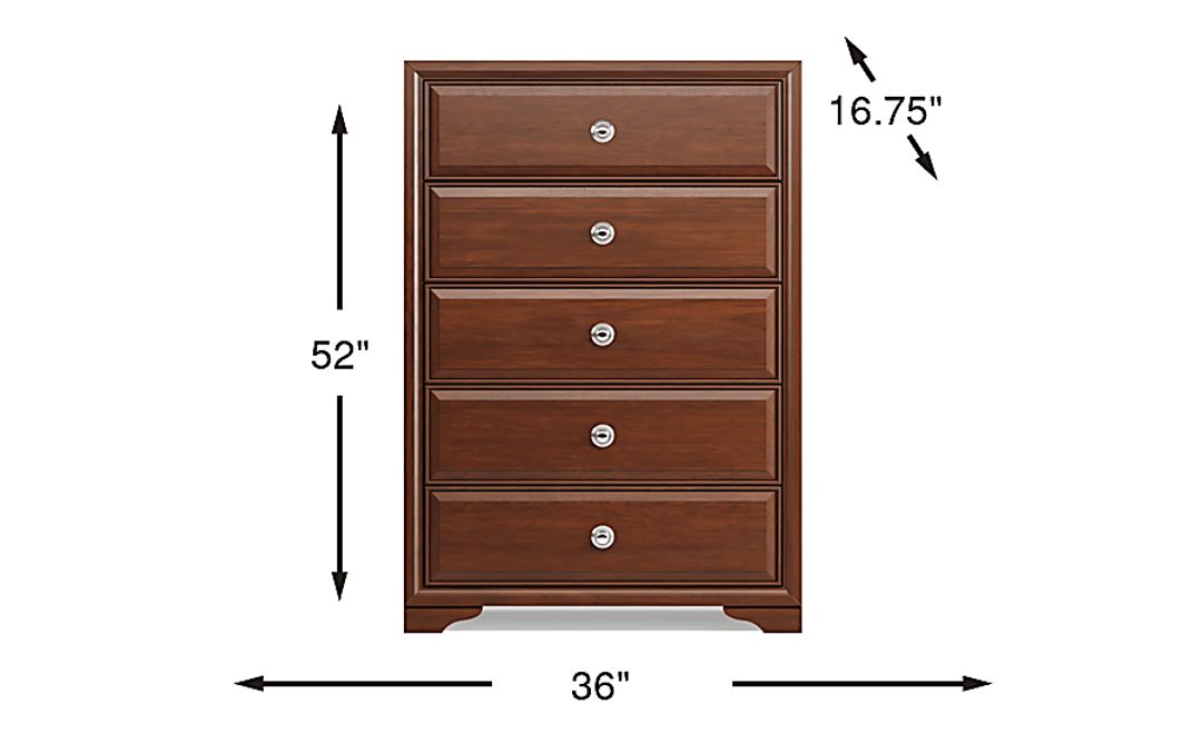 Belcourt Brown Cherry Chest