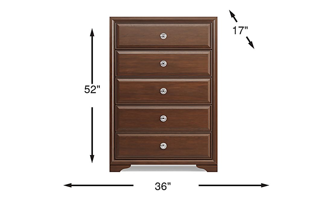 Belcourt Brown Cherry Chest