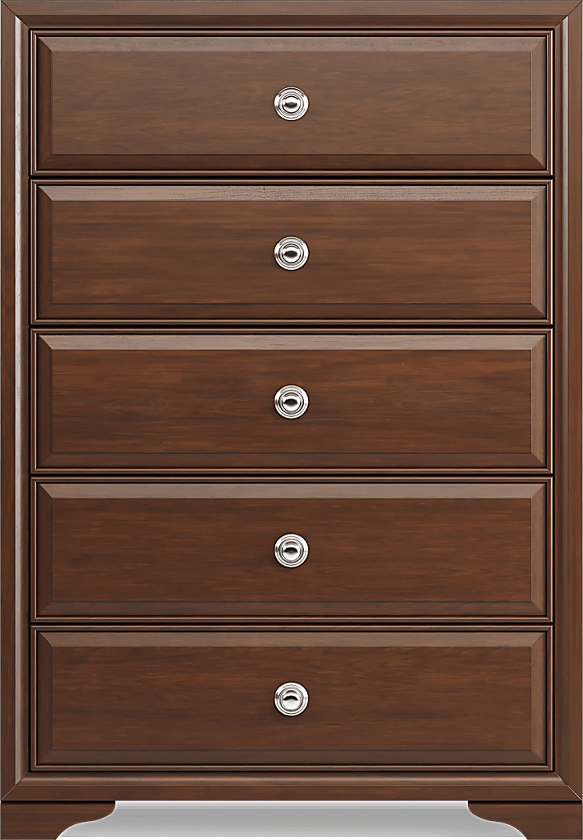Belcourt Brown Cherry 5 Pc Queen Panel Bedroom - Image 5