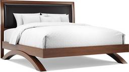 3 pc king upholstered arch bed