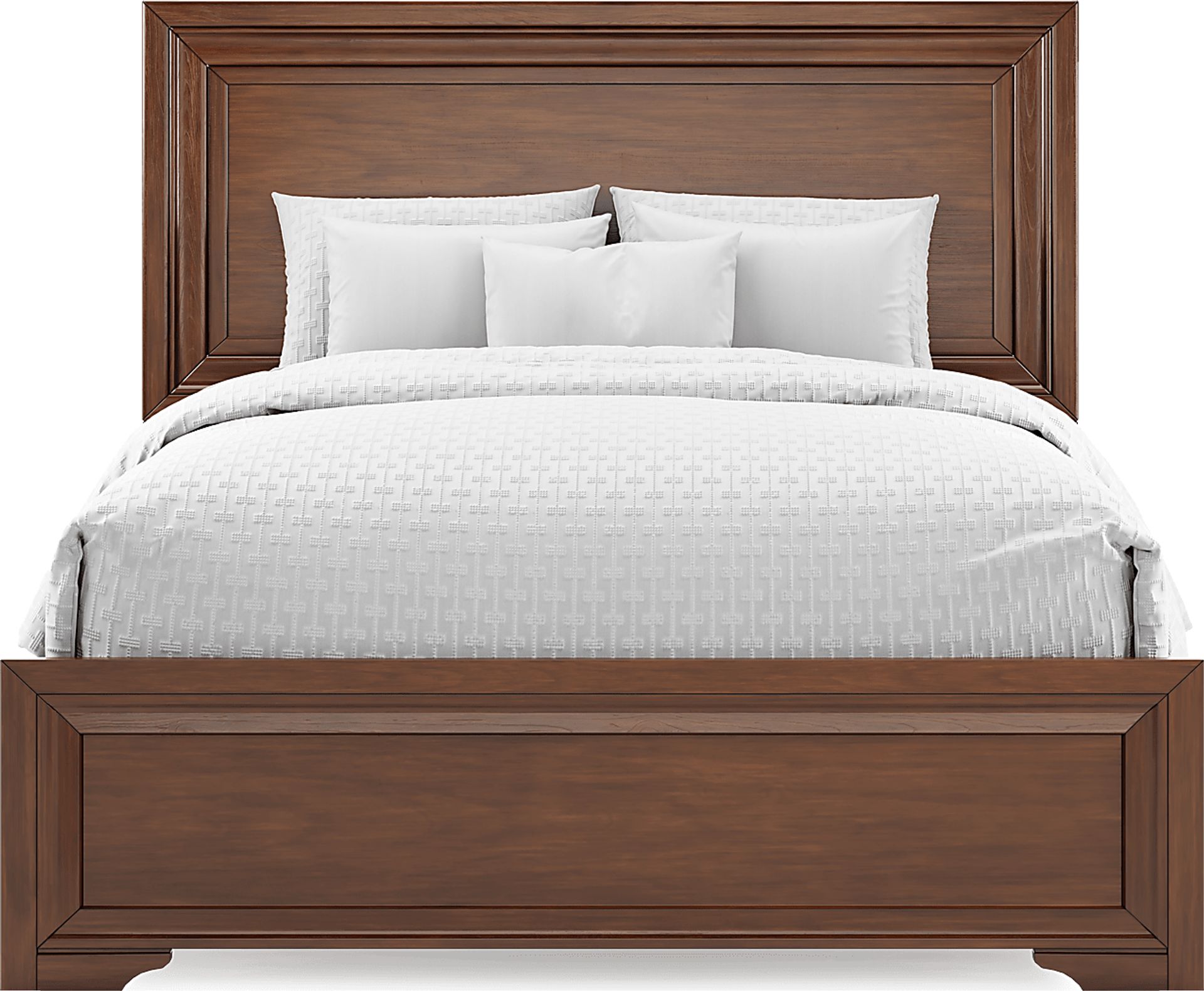 Belcourt Brown Cherry 7 Pc Queen Panel Bedroom - Image 4