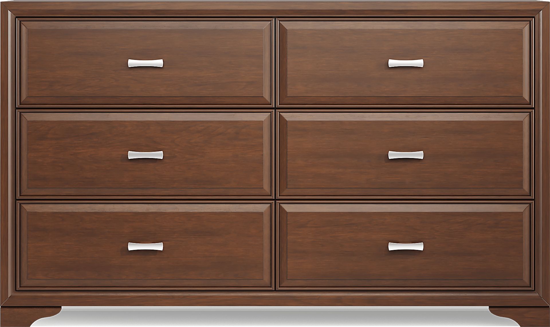 Belcourt Brown Cherry Finish 5 Pc King Lattice Bedroom - Image 7