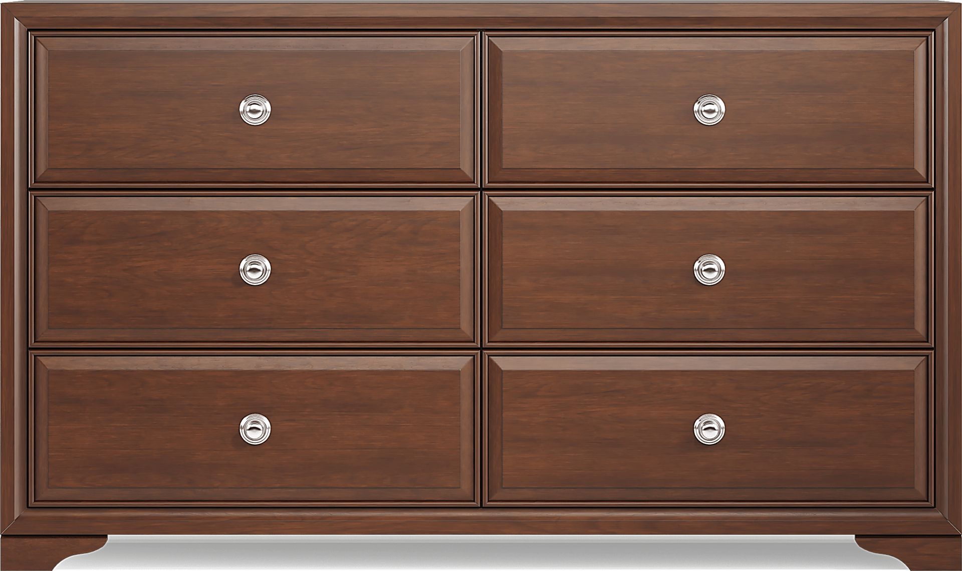 Belcourt Brown Cherry Finish Dresser - Image 1