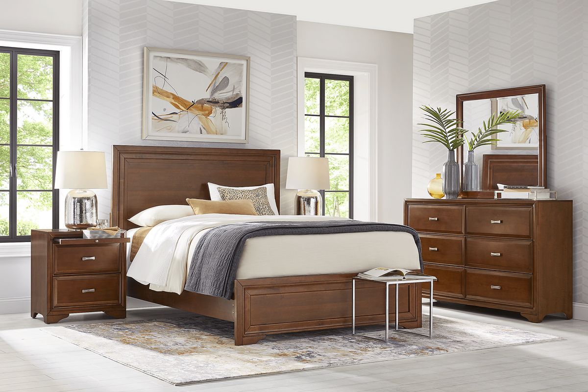 Freemont Cherry 5 PC Queen Bedroom