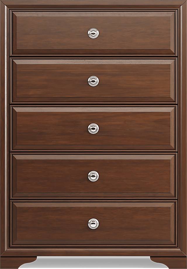 Belcourt Brown Cherry Chest - Thumbnail - Image 1