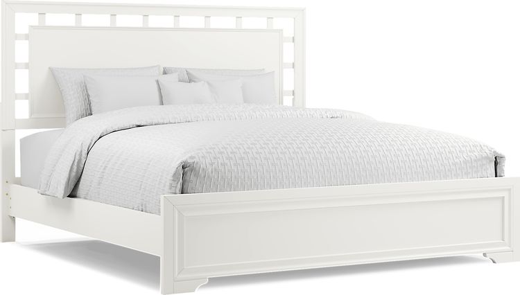3 pc king lattice bed