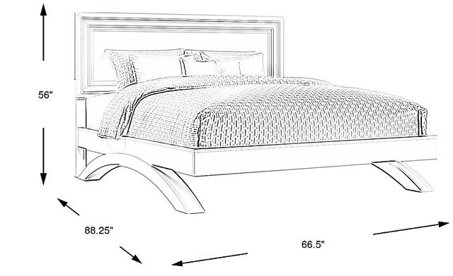 Dimension Image. Please refer to the Dimension Tab on this page for dimension details.