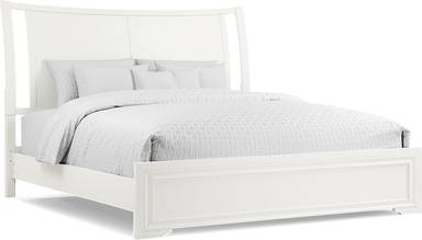 3 pc king sleigh bed