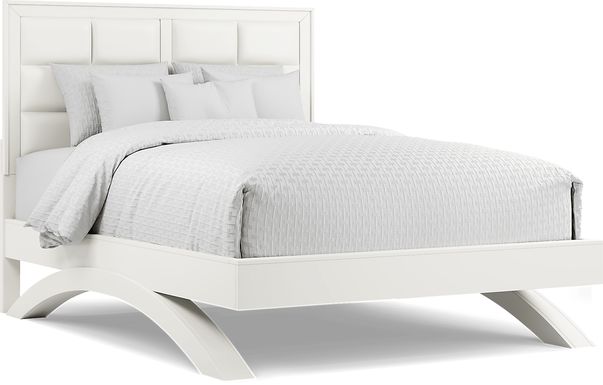 3 pc king upholstered platform bed